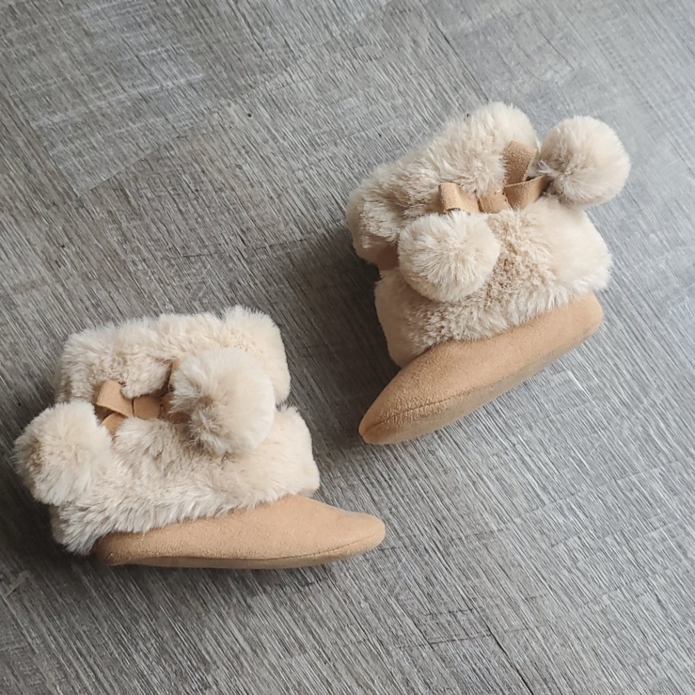 Brown Fur Boots